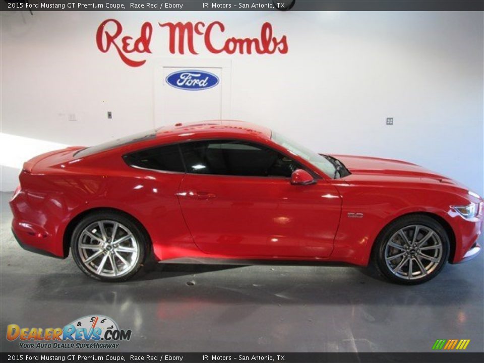 2015 Ford Mustang GT Premium Coupe Race Red / Ebony Photo #8