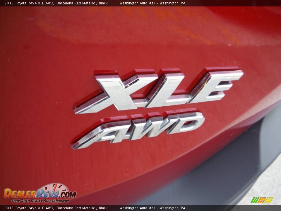 2013 Toyota RAV4 XLE AWD Barcelona Red Metallic / Black Photo #9