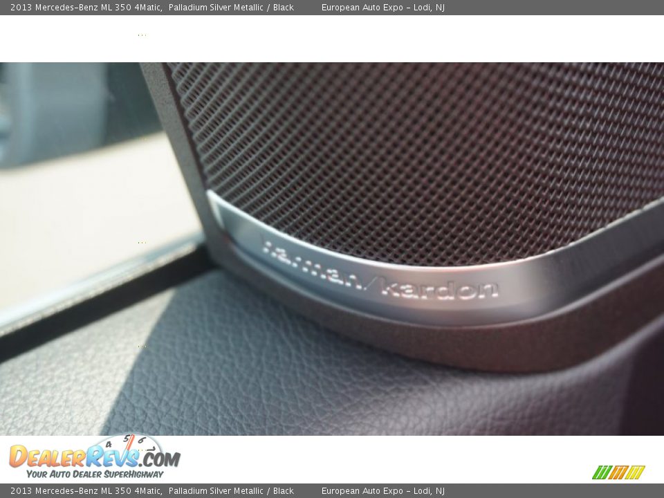 2013 Mercedes-Benz ML 350 4Matic Palladium Silver Metallic / Black Photo #26