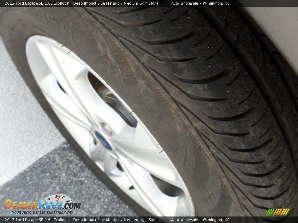 2013 Ford Escape SE 1.6L EcoBoost Deep Impact Blue Metallic / Medium Light Stone Photo #8