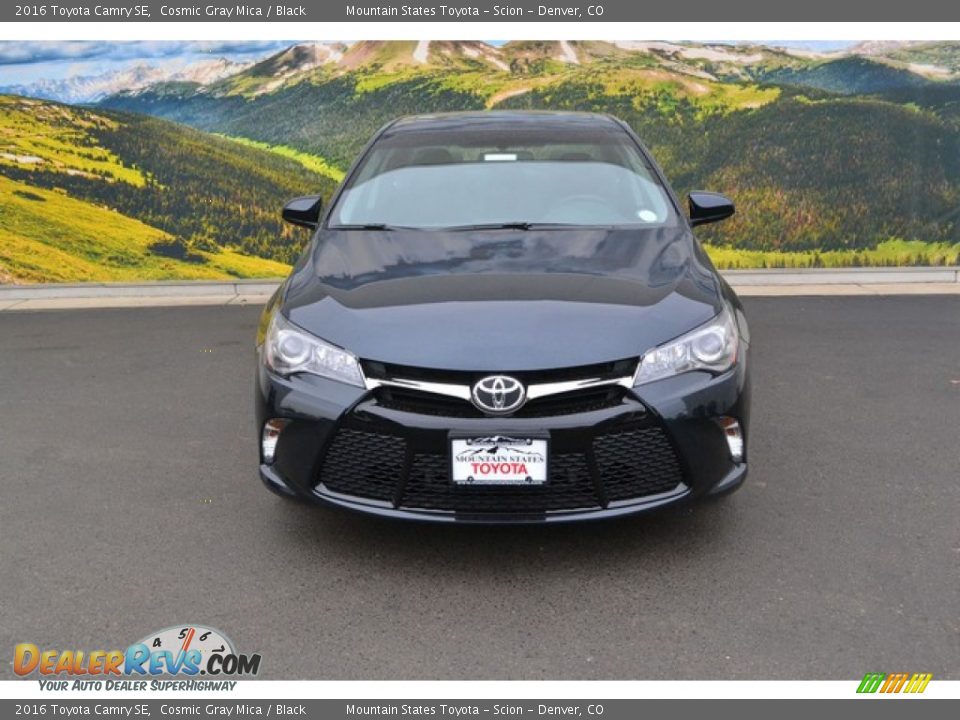 2016 Toyota Camry SE Cosmic Gray Mica / Black Photo #2
