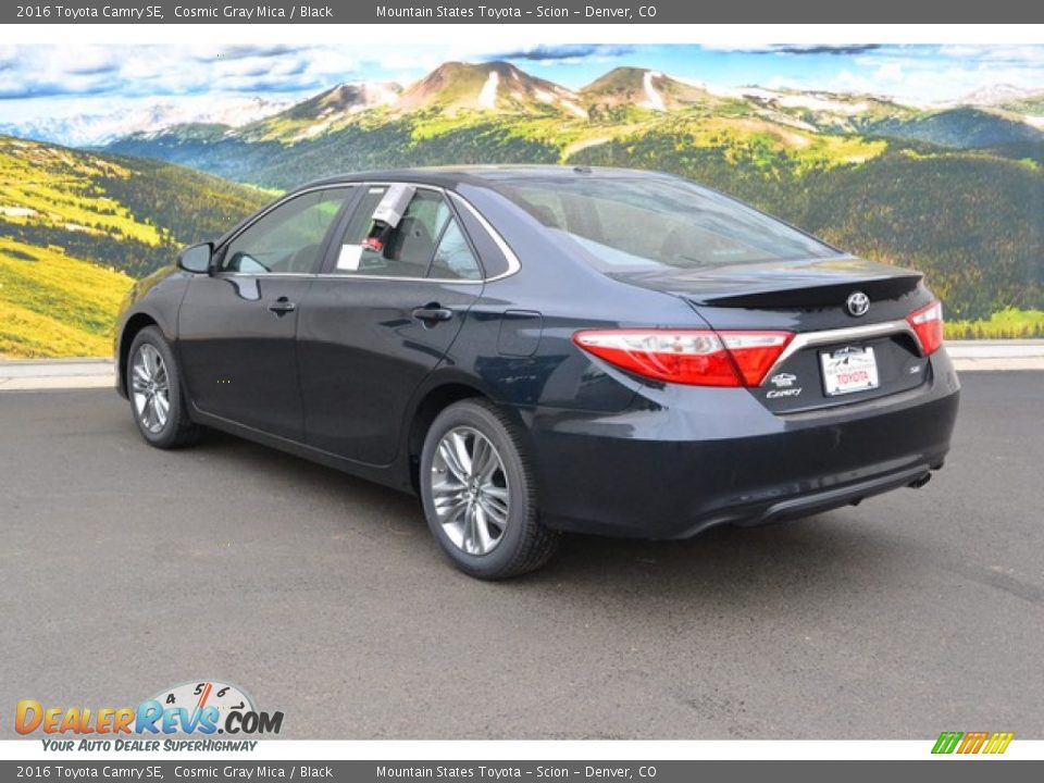 2016 Toyota Camry SE Cosmic Gray Mica / Black Photo #3