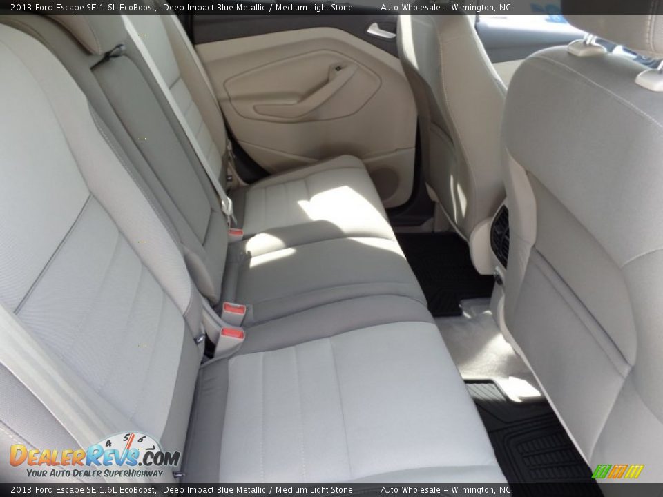 2013 Ford Escape SE 1.6L EcoBoost Deep Impact Blue Metallic / Medium Light Stone Photo #14