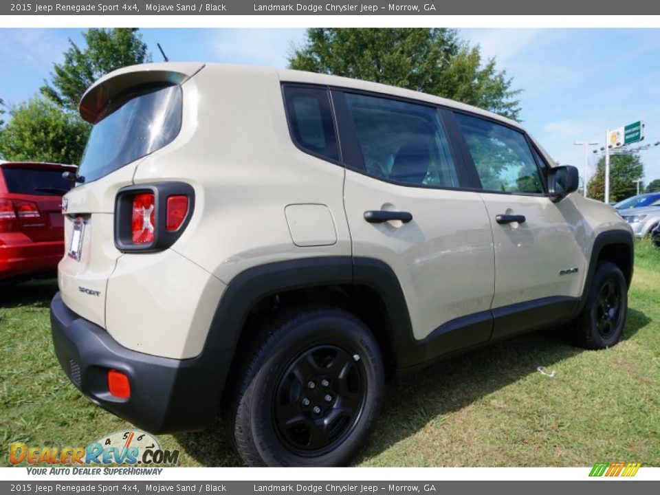 2015 Jeep Renegade Sport 4x4 Mojave Sand / Black Photo #3