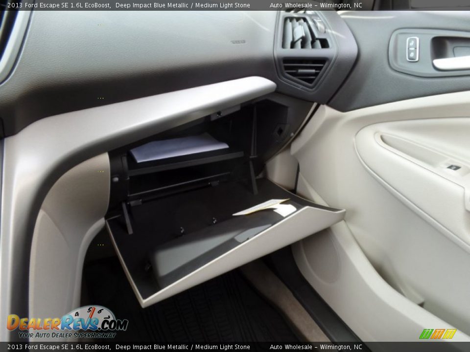 2013 Ford Escape SE 1.6L EcoBoost Deep Impact Blue Metallic / Medium Light Stone Photo #20