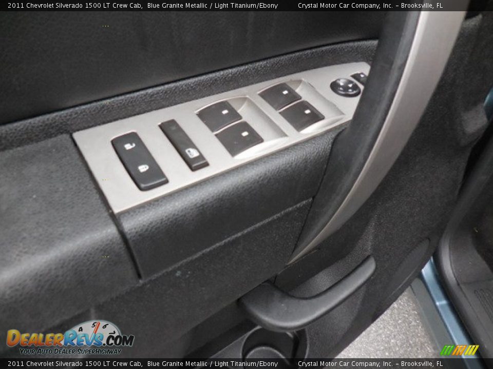 2011 Chevrolet Silverado 1500 LT Crew Cab Blue Granite Metallic / Light Titanium/Ebony Photo #17