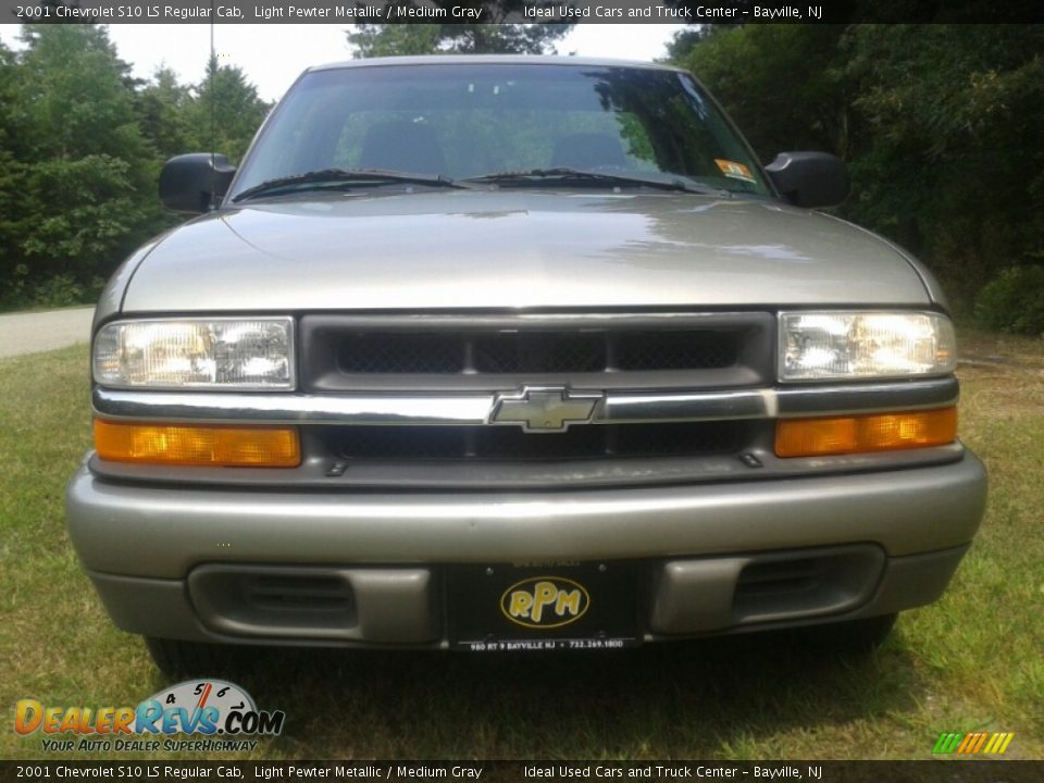 2001 Chevrolet S10 LS Regular Cab Light Pewter Metallic / Medium Gray Photo #2