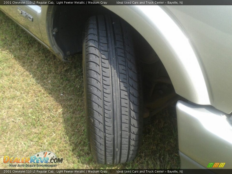 2001 Chevrolet S10 LS Regular Cab Light Pewter Metallic / Medium Gray Photo #23