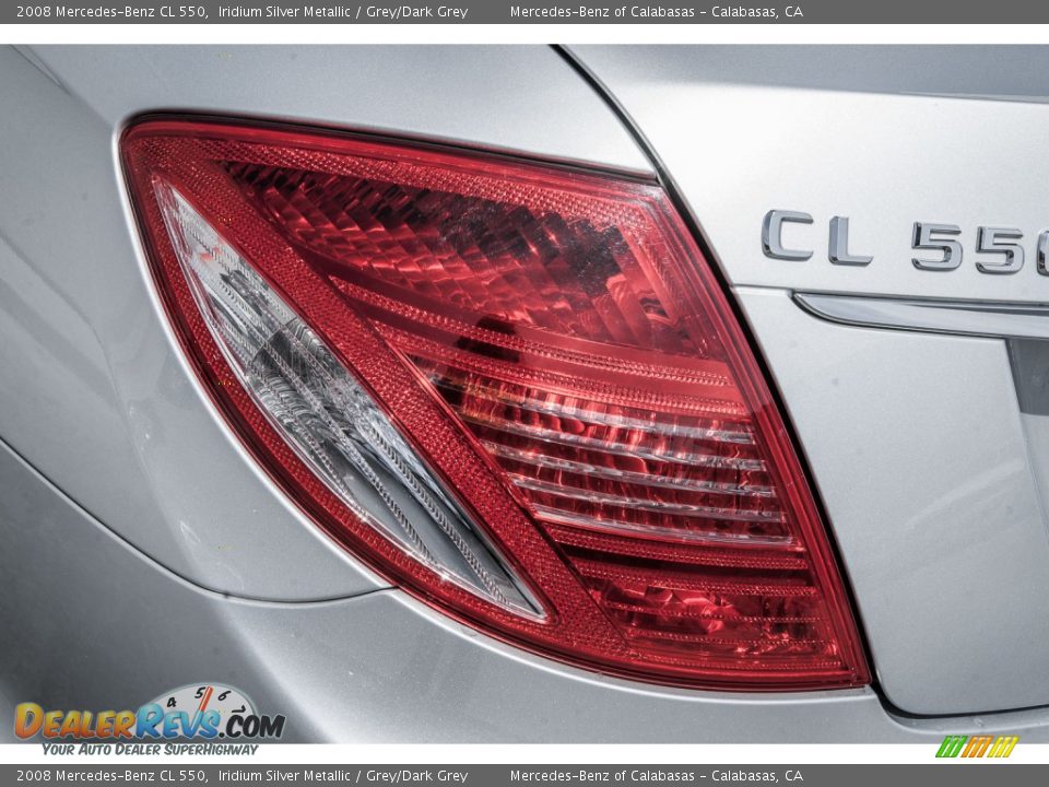 2008 Mercedes-Benz CL 550 Iridium Silver Metallic / Grey/Dark Grey Photo #30