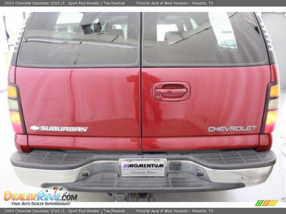 2004 Chevrolet Suburban 1500 LT Sport Red Metallic / Tan/Neutral Photo #8