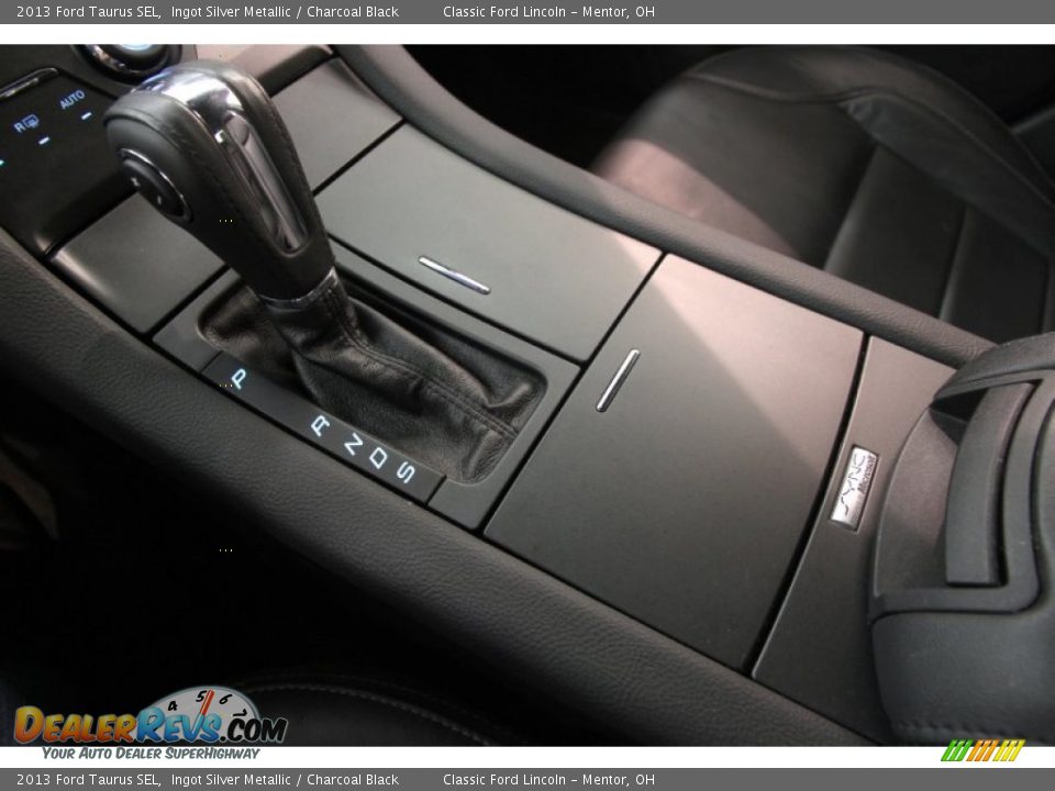 2013 Ford Taurus SEL Ingot Silver Metallic / Charcoal Black Photo #11