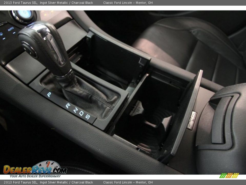 2013 Ford Taurus SEL Ingot Silver Metallic / Charcoal Black Photo #12