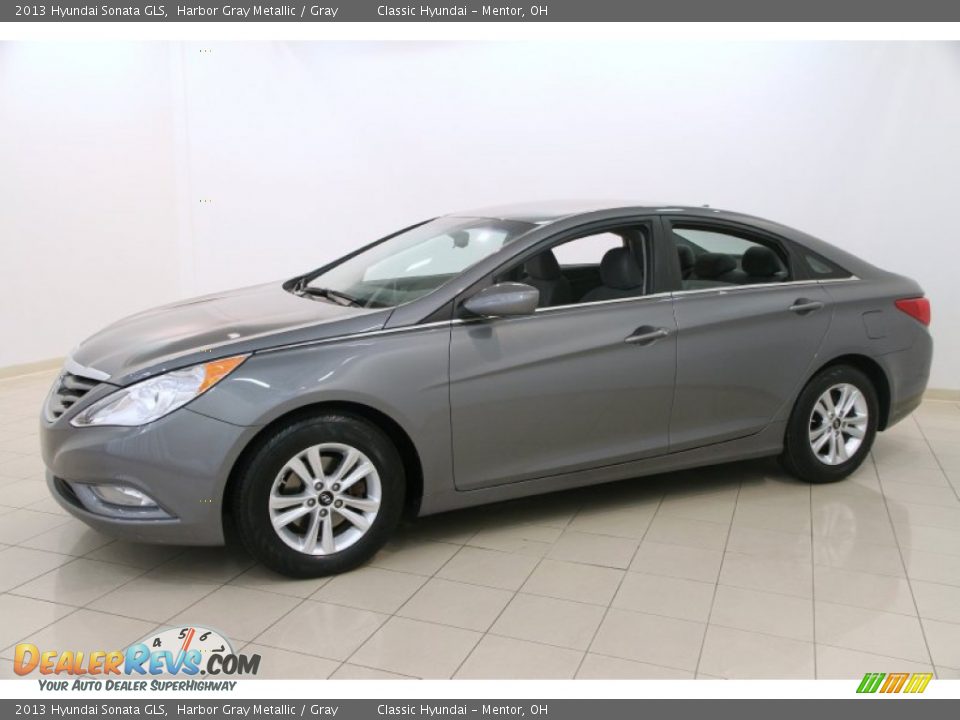2013 Hyundai Sonata GLS Harbor Gray Metallic / Gray Photo #3