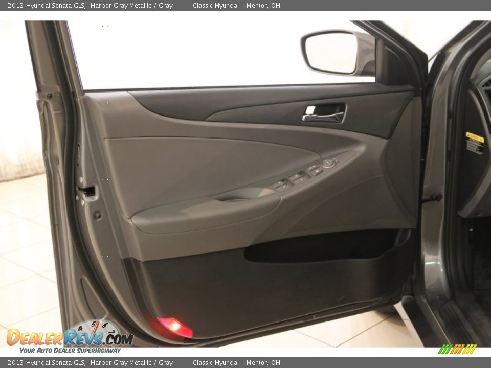 2013 Hyundai Sonata GLS Harbor Gray Metallic / Gray Photo #4