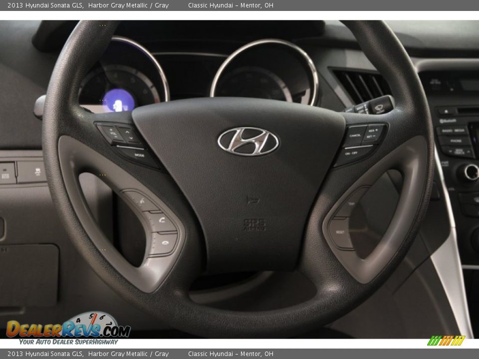 2013 Hyundai Sonata GLS Harbor Gray Metallic / Gray Photo #6