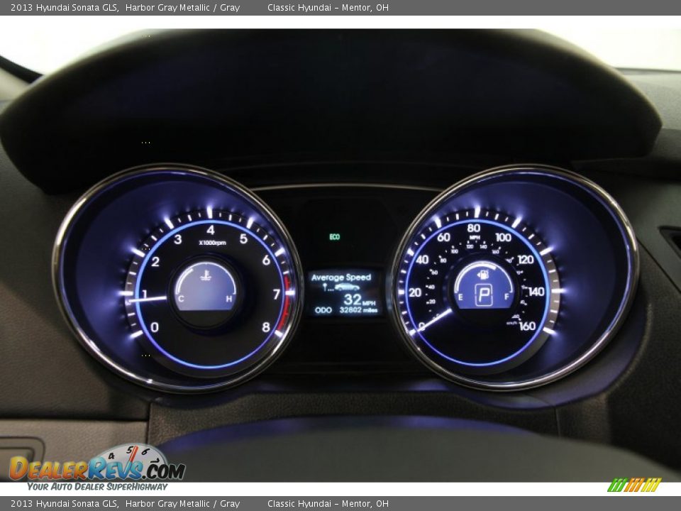 2013 Hyundai Sonata GLS Harbor Gray Metallic / Gray Photo #7