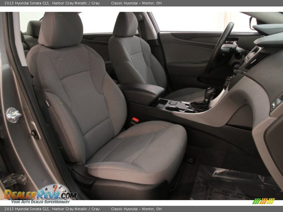 2013 Hyundai Sonata GLS Harbor Gray Metallic / Gray Photo #10