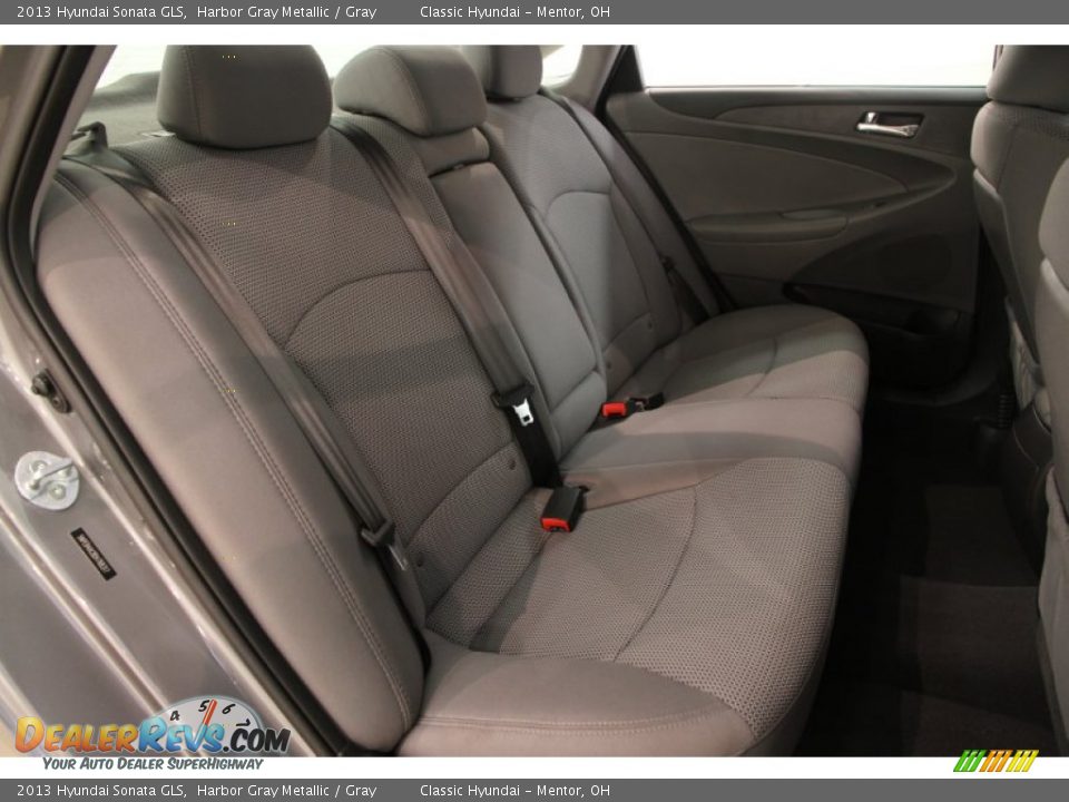 2013 Hyundai Sonata GLS Harbor Gray Metallic / Gray Photo #11