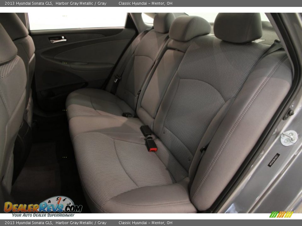 2013 Hyundai Sonata GLS Harbor Gray Metallic / Gray Photo #12