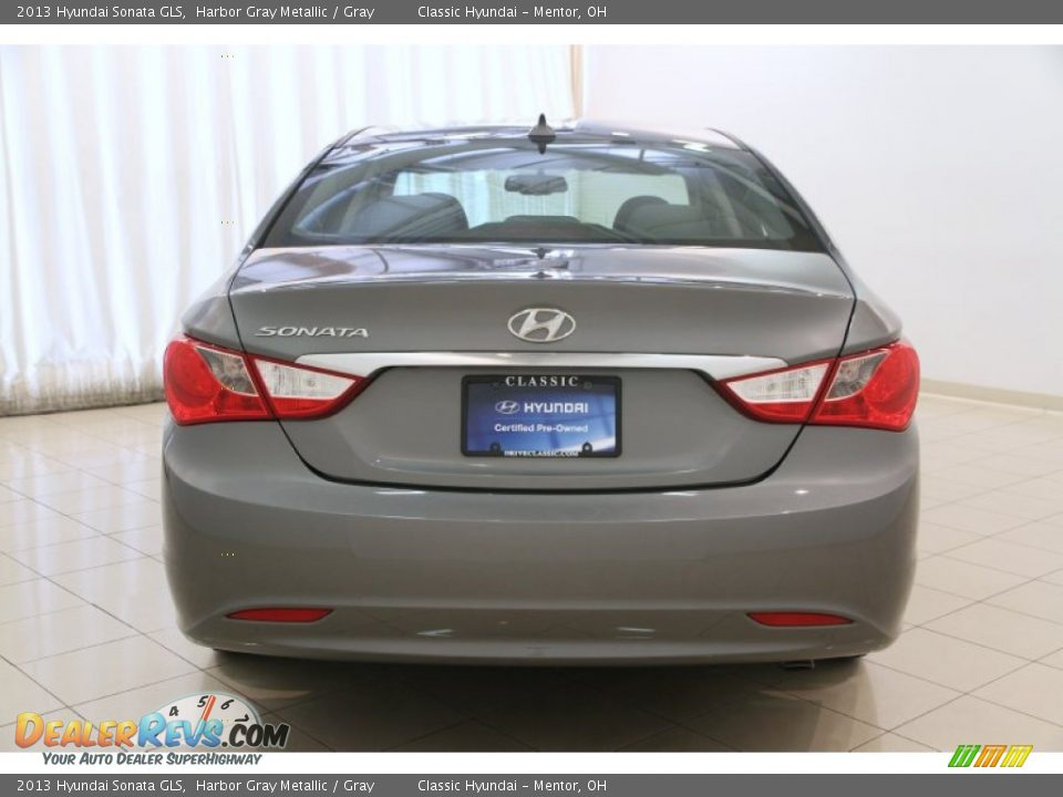 2013 Hyundai Sonata GLS Harbor Gray Metallic / Gray Photo #13