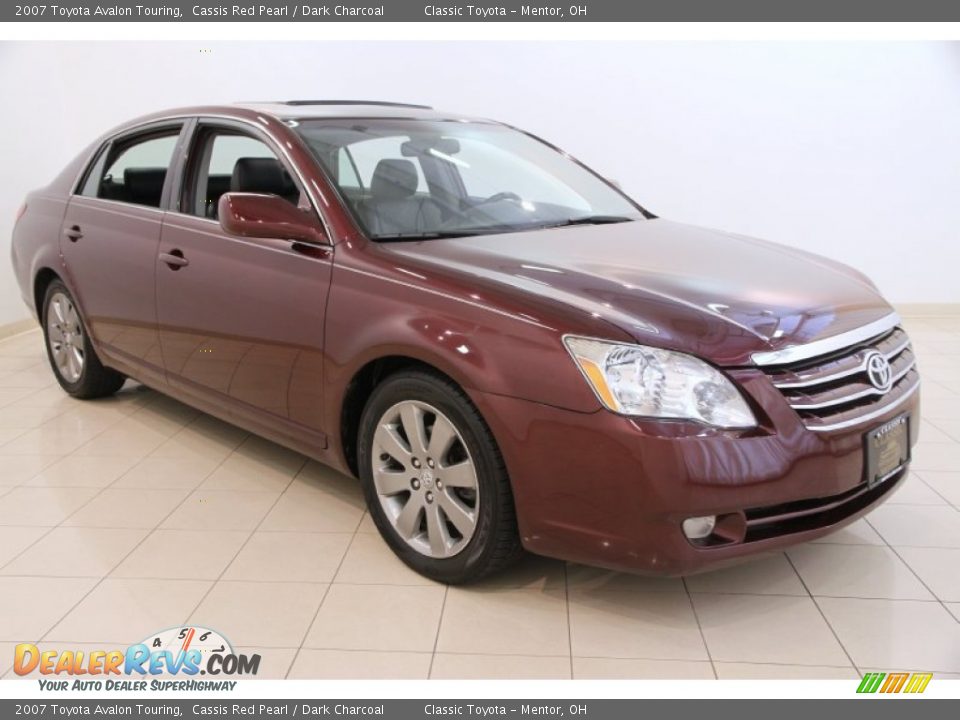 2007 Toyota Avalon Touring Cassis Red Pearl / Dark Charcoal Photo #1