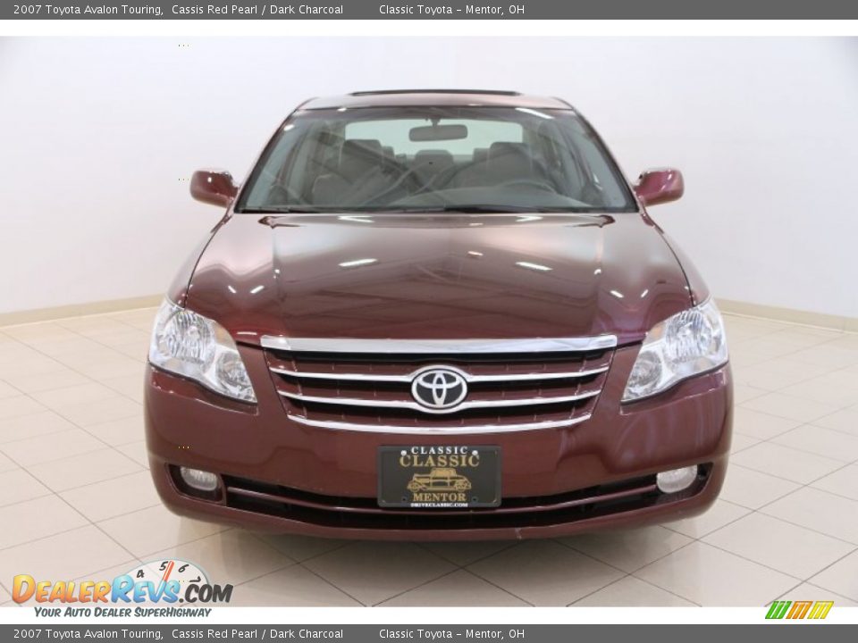 2007 Toyota Avalon Touring Cassis Red Pearl / Dark Charcoal Photo #2