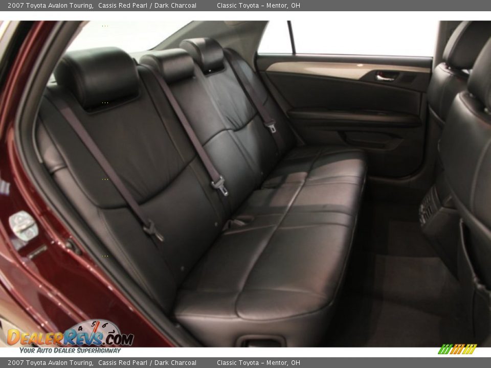 2007 Toyota Avalon Touring Cassis Red Pearl / Dark Charcoal Photo #16