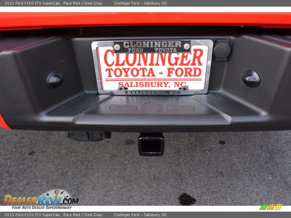 2013 Ford F150 STX SuperCab Race Red / Steel Gray Photo #9