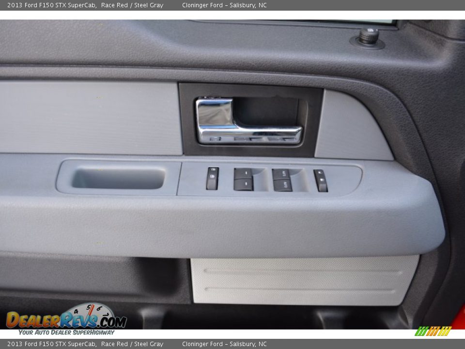 2013 Ford F150 STX SuperCab Race Red / Steel Gray Photo #11