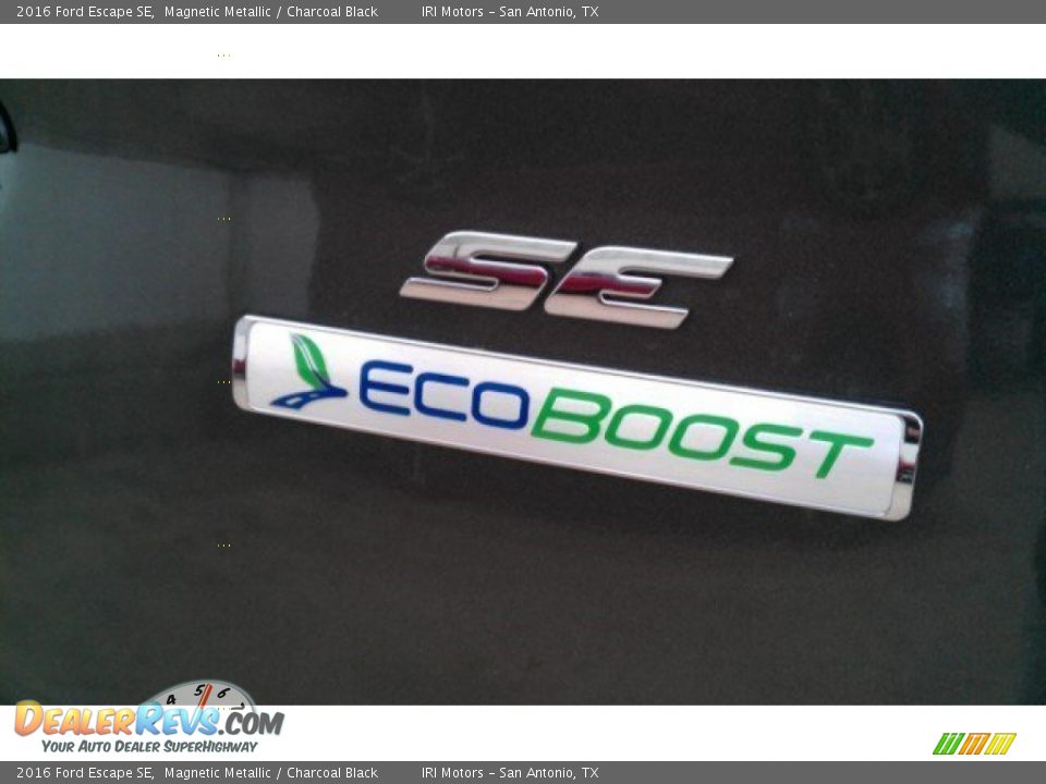 2016 Ford Escape SE Magnetic Metallic / Charcoal Black Photo #14