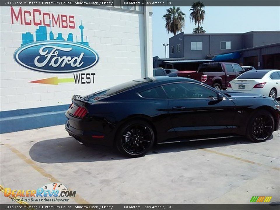 2016 Ford Mustang GT Premium Coupe Shadow Black / Ebony Photo #4