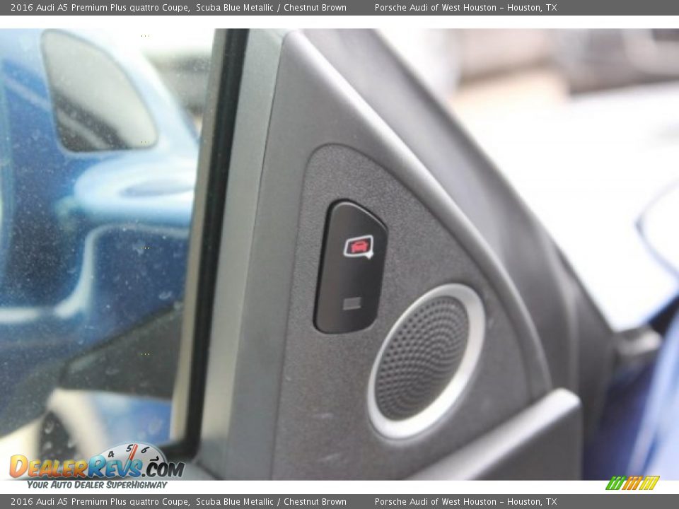 2016 Audi A5 Premium Plus quattro Coupe Scuba Blue Metallic / Chestnut Brown Photo #11
