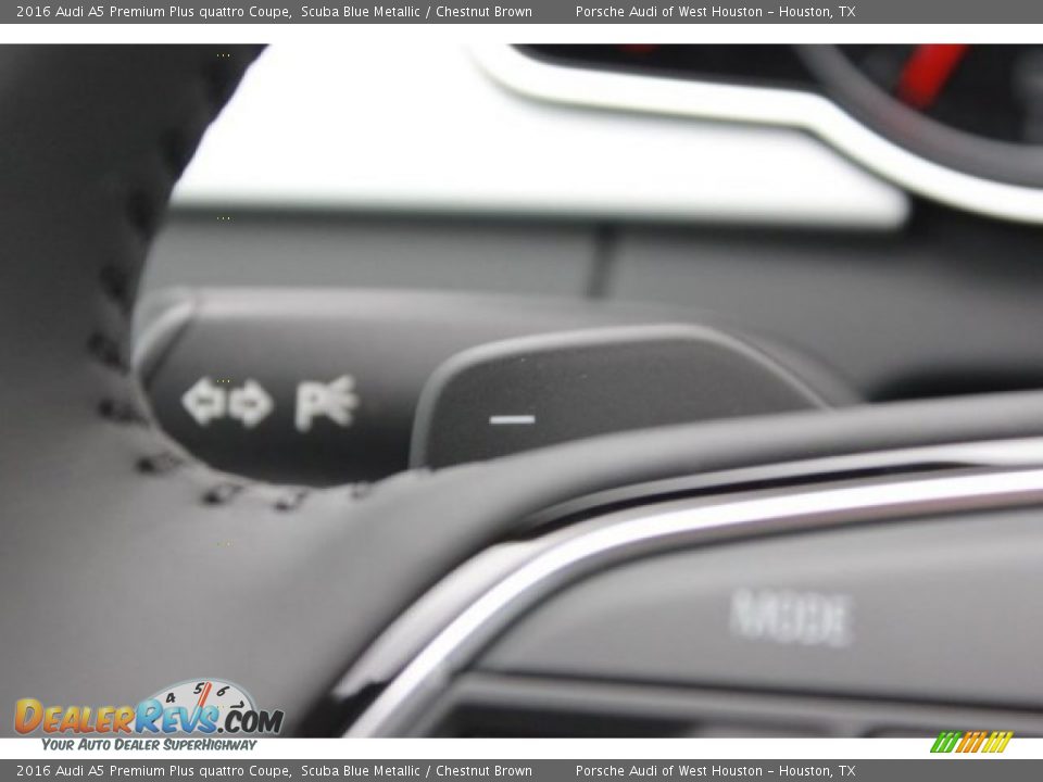 2016 Audi A5 Premium Plus quattro Coupe Scuba Blue Metallic / Chestnut Brown Photo #30