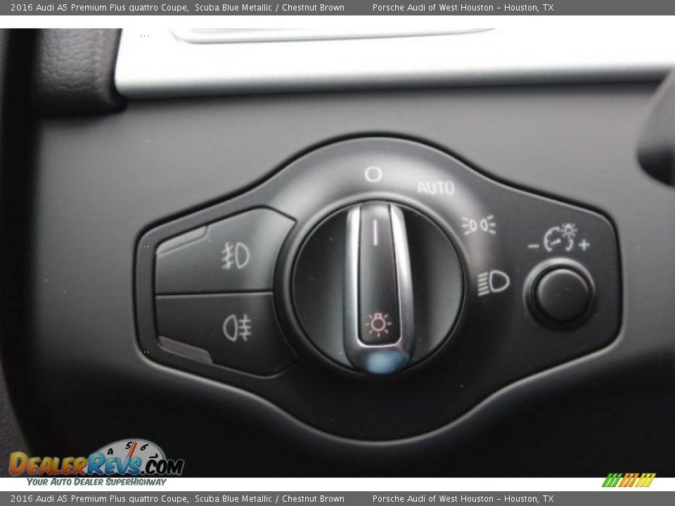 2016 Audi A5 Premium Plus quattro Coupe Scuba Blue Metallic / Chestnut Brown Photo #32
