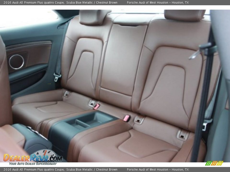 Rear Seat of 2016 Audi A5 Premium Plus quattro Coupe Photo #34