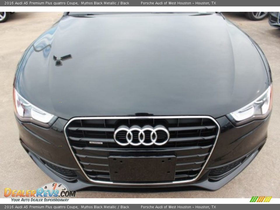 2016 Audi A5 Premium Plus quattro Coupe Mythos Black Metallic / Black Photo #2