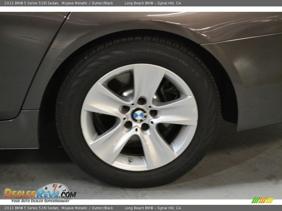 2013 BMW 5 Series 528i Sedan Mojave Metallic / Oyster/Black Photo #8