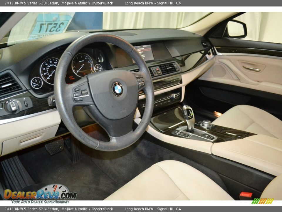 2013 BMW 5 Series 528i Sedan Mojave Metallic / Oyster/Black Photo #12