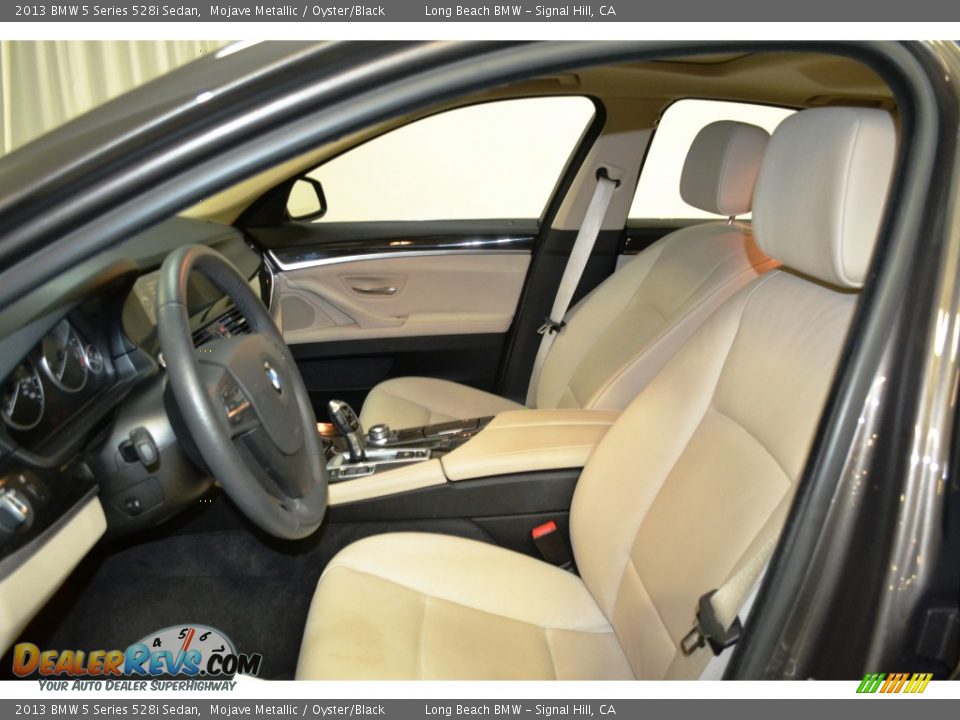 2013 BMW 5 Series 528i Sedan Mojave Metallic / Oyster/Black Photo #13