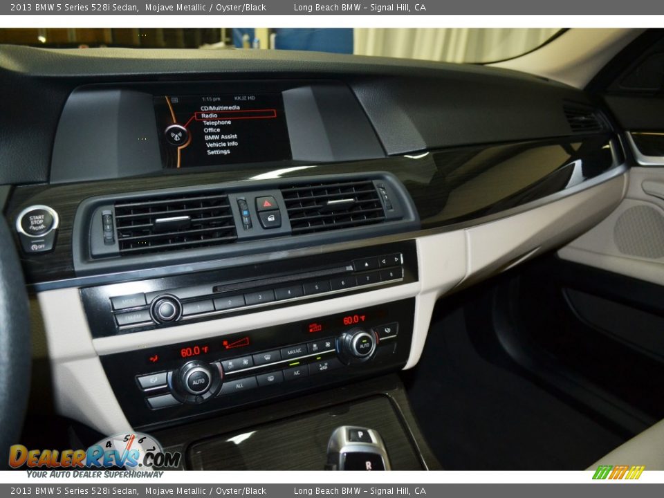 2013 BMW 5 Series 528i Sedan Mojave Metallic / Oyster/Black Photo #21
