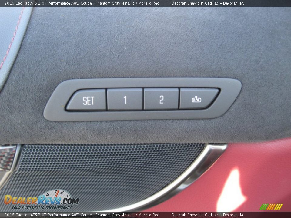 Controls of 2016 Cadillac ATS 2.0T Performance AWD Coupe Photo #16