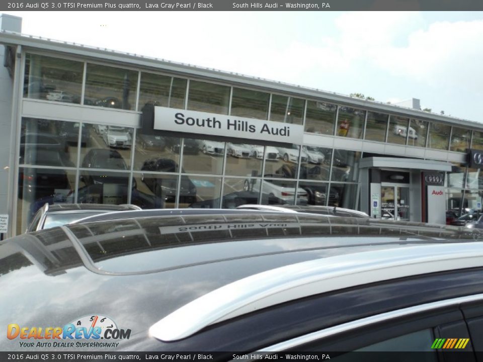 2016 Audi Q5 3.0 TFSI Premium Plus quattro Lava Gray Pearl / Black Photo #3