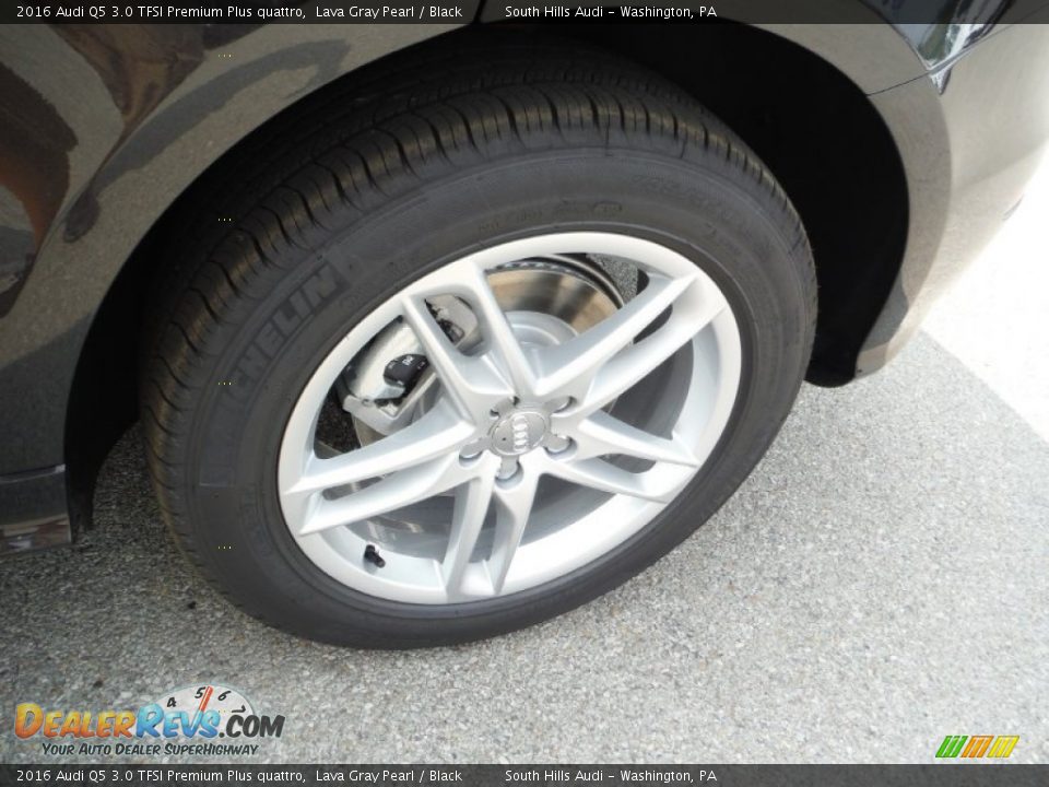 2016 Audi Q5 3.0 TFSI Premium Plus quattro Lava Gray Pearl / Black Photo #4