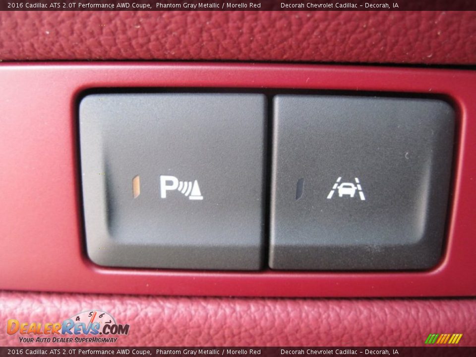 Controls of 2016 Cadillac ATS 2.0T Performance AWD Coupe Photo #22