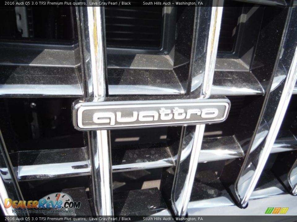 2016 Audi Q5 3.0 TFSI Premium Plus quattro Lava Gray Pearl / Black Photo #8