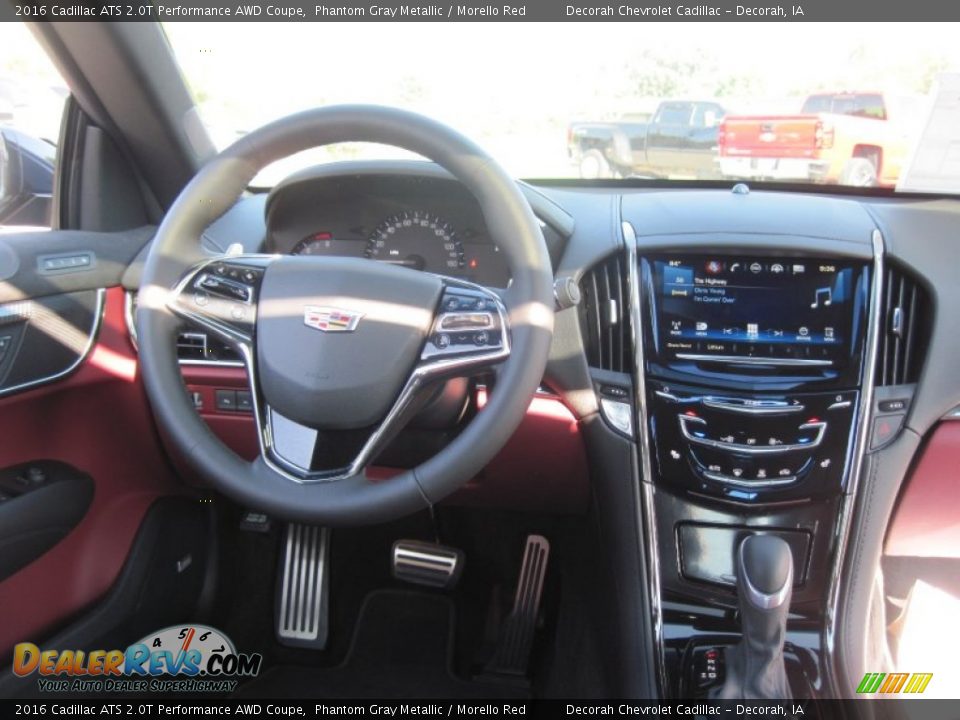 Dashboard of 2016 Cadillac ATS 2.0T Performance AWD Coupe Photo #26