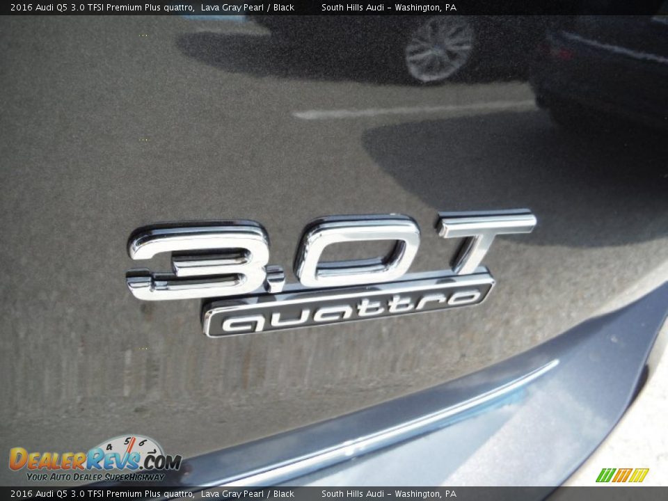 2016 Audi Q5 3.0 TFSI Premium Plus quattro Lava Gray Pearl / Black Photo #16