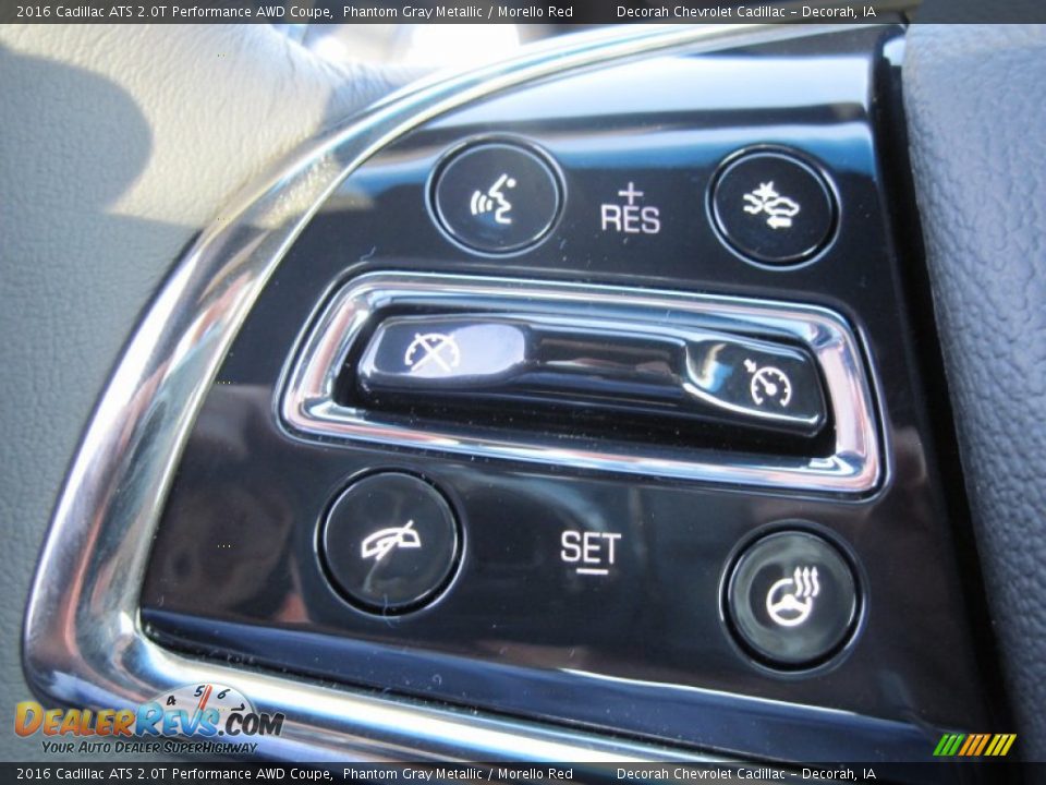 Controls of 2016 Cadillac ATS 2.0T Performance AWD Coupe Photo #31