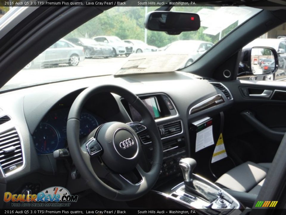 2016 Audi Q5 3.0 TFSI Premium Plus quattro Lava Gray Pearl / Black Photo #20