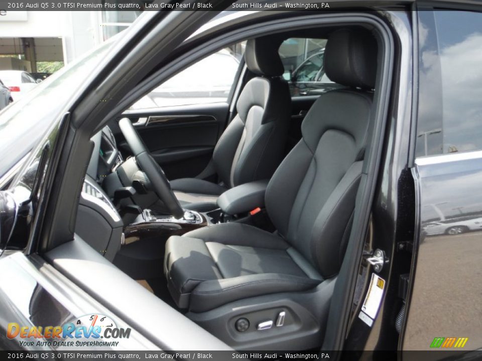 2016 Audi Q5 3.0 TFSI Premium Plus quattro Lava Gray Pearl / Black Photo #22